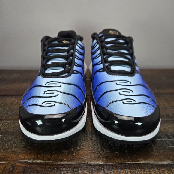 NEW Nike Air Max Plus Golf Mens Size 9 Shoes Hyper Blue Infinite Gold FZ4150 400 main image 8